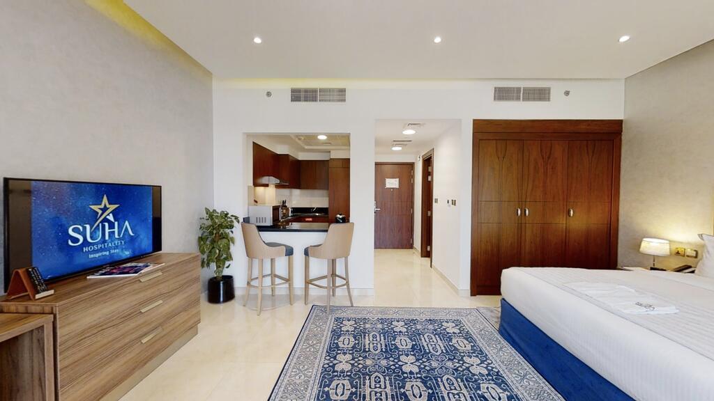 Suha Creek Hotel Apartments Dubai Exterior foto