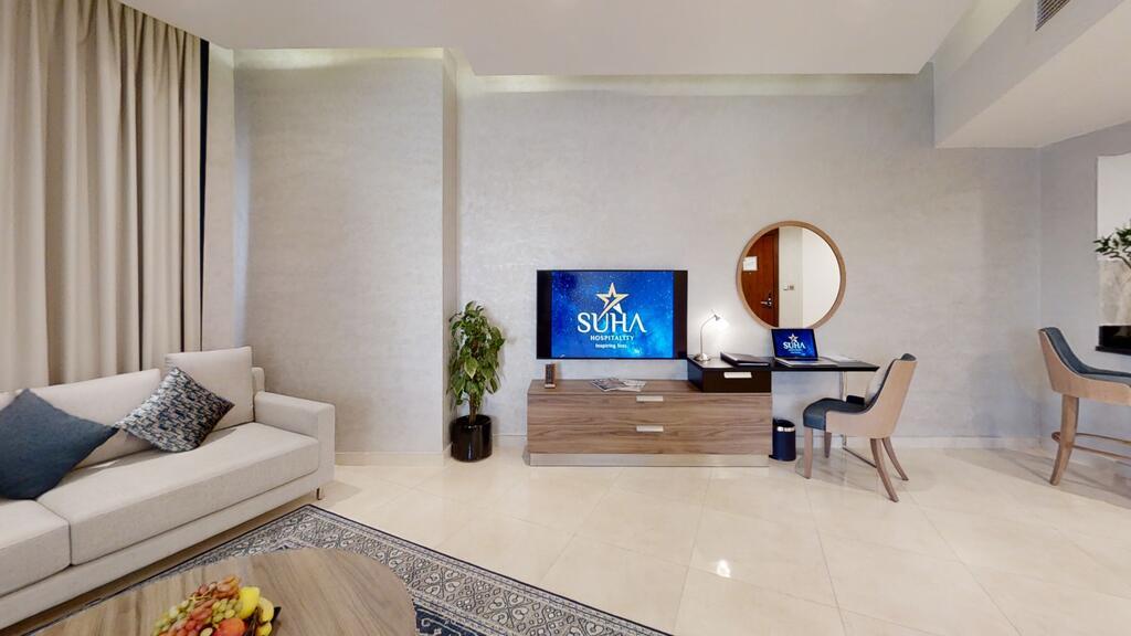 Suha Creek Hotel Apartments Dubai Exterior foto