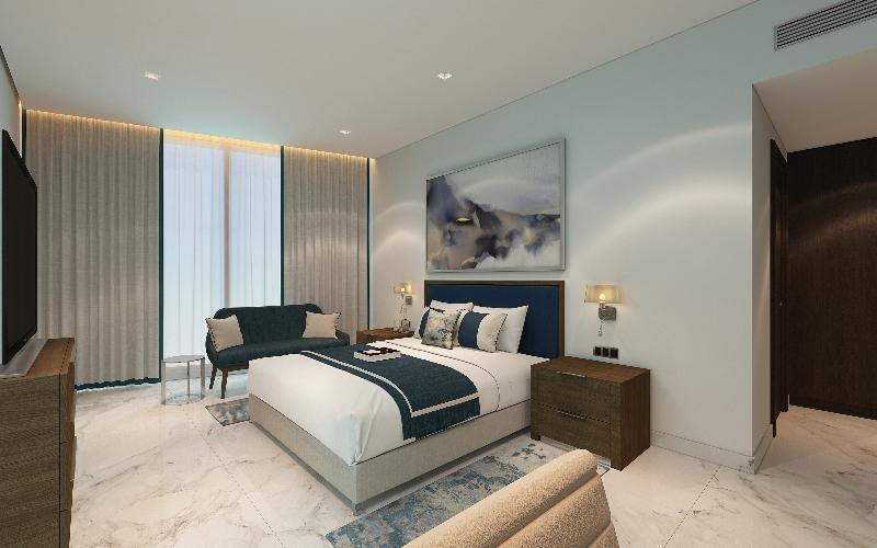 Suha Creek Hotel Apartments Dubai Exterior foto